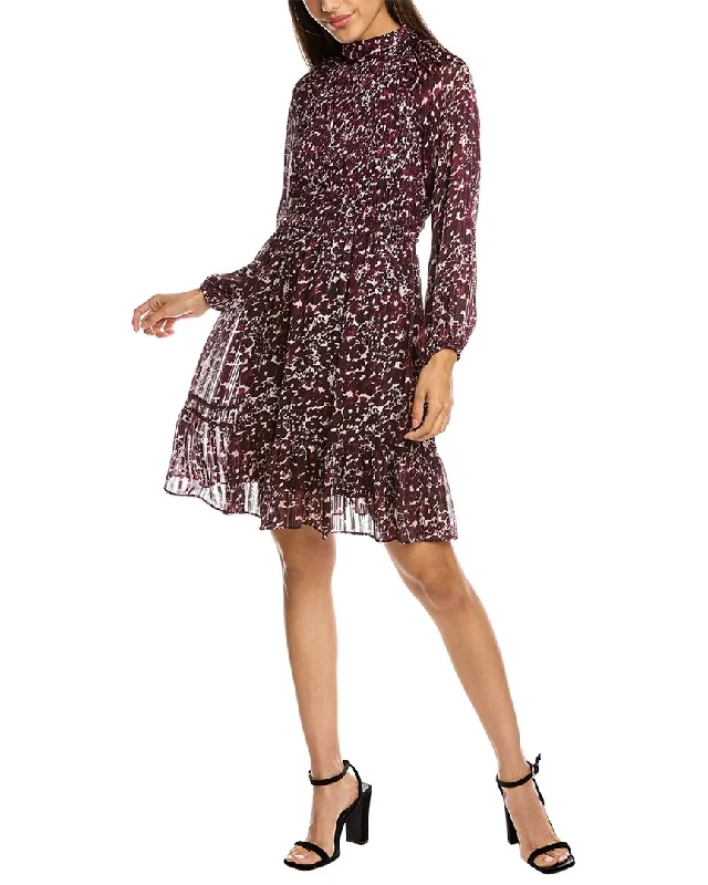 Taylor Midi Dress Trendy Floral Wrap Midi Dress