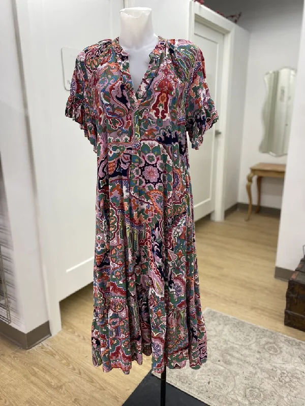 Anthropologie maxi dress S Fashionable High-Waist Maxi Dress