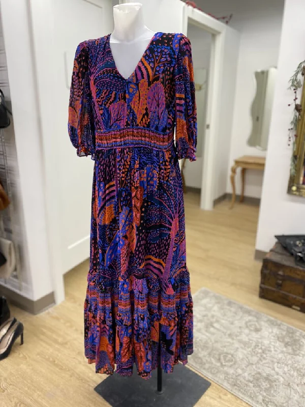 Farm Rio maxi dress NWT M Elegant Boho Maxi Dress