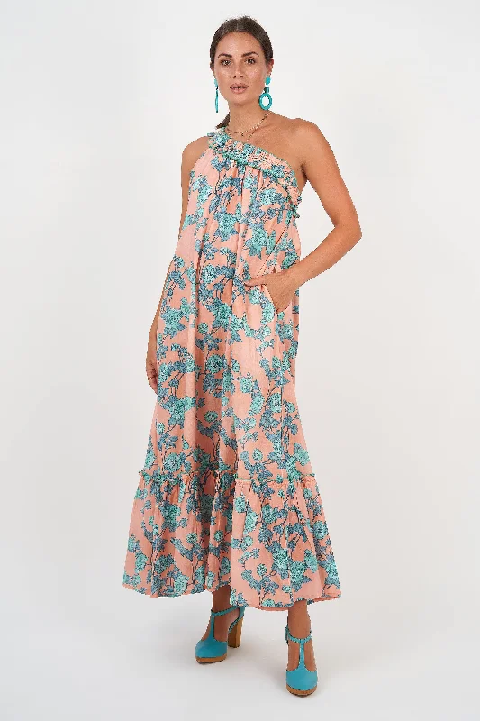 Naudic - SS23-LV-0958 Jackie Maxi Dress Trendy Maxi Dress with Straps