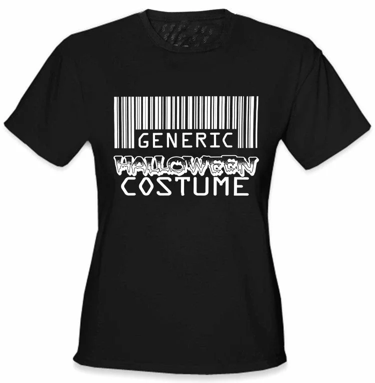 Generic Halloween Costume Girls T-Shirt Hooded Caped Shawl Collar