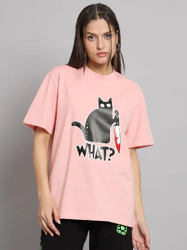 CAT Oversized T-shirt Elasticated Padded Insulated