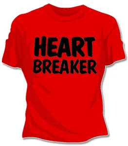 Heart Breaker Girls T-Shirt Fleece Nylon Spandex