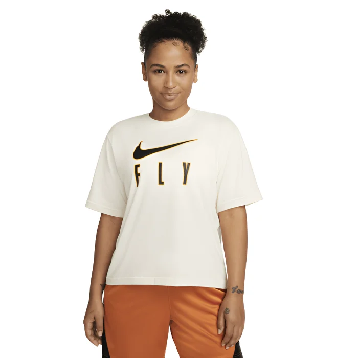 Dri-FIT Swoosh Fly T-shirt Mesh Blend Leather Blend Suede Blend