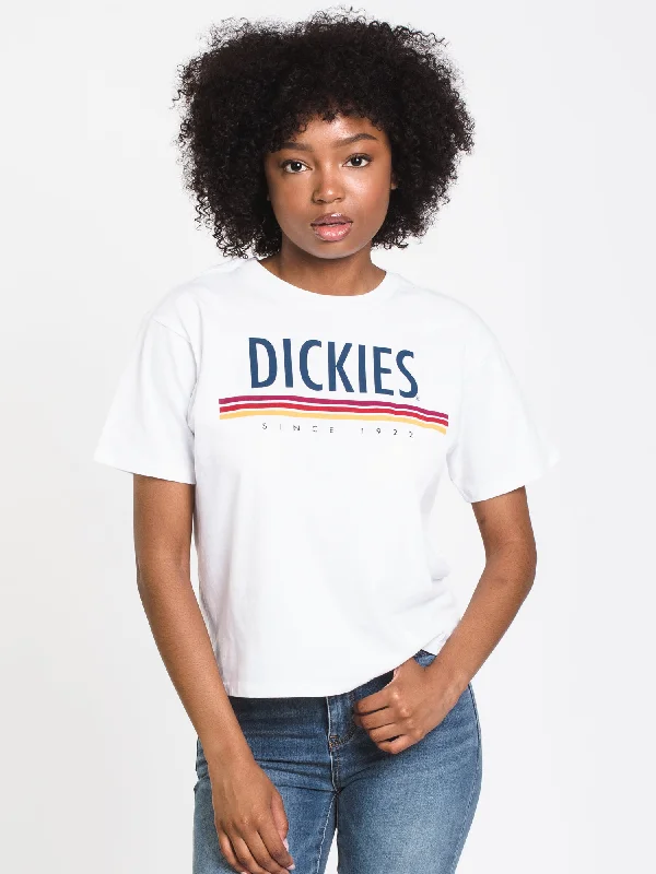 DICKIES SINCE 1922 TOMBOY SHORT SLEEVE T-SHIRT  - CLEARANCE Polka Dot Checkered Tartan