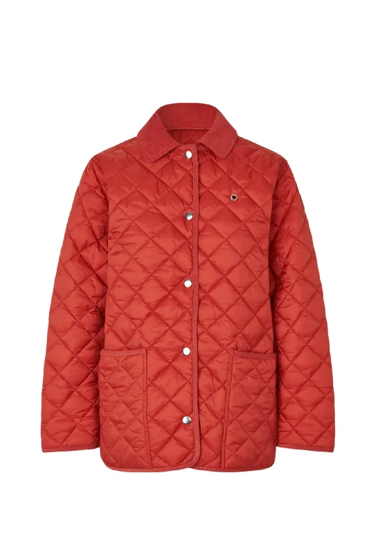 Aiden Jacket — Ruby Red Plaid Jacket Tartan Jacket Houndstooth Jacket