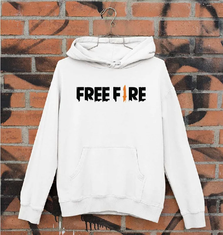 Free Fire Unisex Hoodie for Men/Women Hoodie with Elastic Waist Stretchable Comfortable