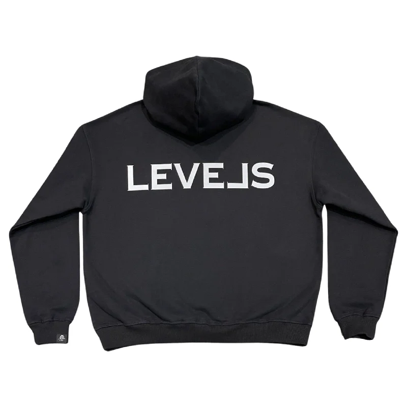 LUXE LEVELS OVERSIZED HOODIE  | DIAMOND JOY COLLECTION Hoodie with Velcro Closure Adjustable Secure