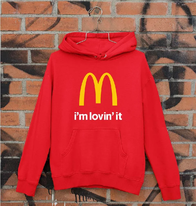 McDonald’s Unisex Hoodie for Men/Women Hoodie with Embroidery Detailed Premium