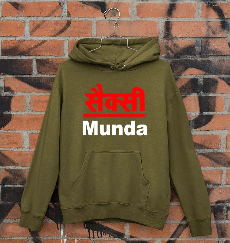 Sexy Munda Unisex Hoodie for Men/Women Hoodie with Hem Frayed Vintage Worn