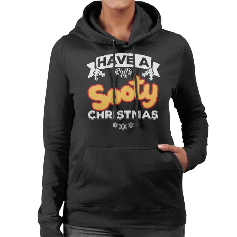 Sooty Christmas Have A Sooty Christmas Women's Hooded Sweatshirt Hooded Sweatshirt Casual Wear Street Style