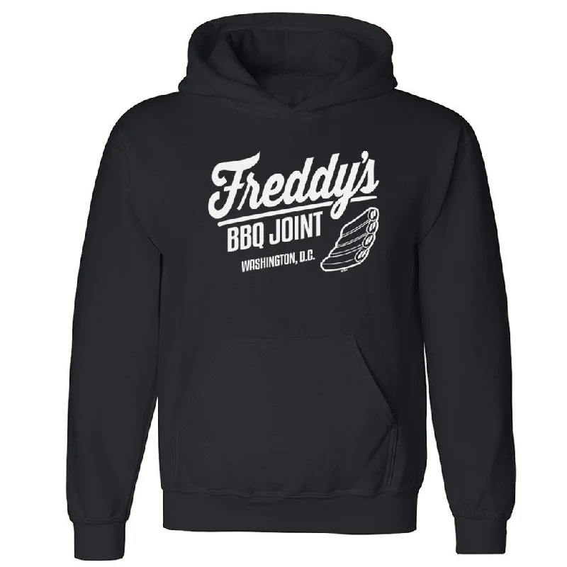 Zexpa Apparelâ„¢ Freddy's BBQ Joint Washington DC Unisex Hoodie House of Cards Hooded Sweatshirt Hoodie Jacket Zipper Layering