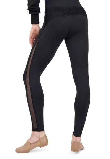 11573W - Cosmos Cross Front Leggings Stylish Athletic Wear Leggings