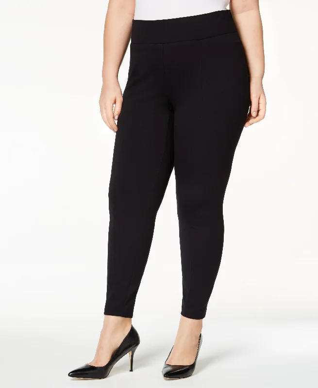 Alfani Plus Size Ponte Knit Leggings Stylish High-Waisted Leggings