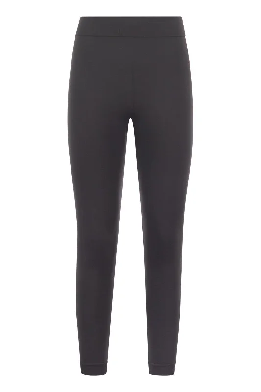 BASILEA - Technical fabric legging with logo Comfortable Yoga Tights Leggings