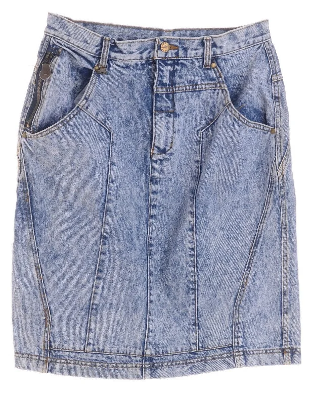 Denim Mini Skirt chiffon skirt floaty