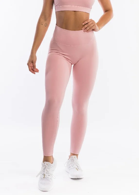 Evolve Apparel | Motion Leggings - Pink Trendy Sweat-Wicking Workout Leggings