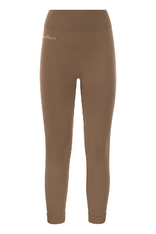 LAMA - Leggings in technical stretch fabric Trendy Cold Weather Tights