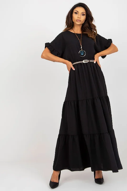 Long skirt Italy Moda high slit skirt