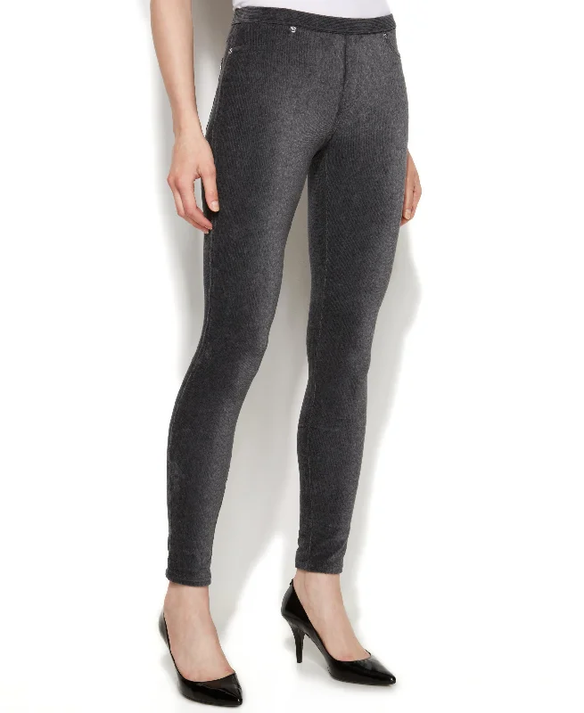 Michael Michael Kors Corduroy Leggings Elegant Metallic Leggings