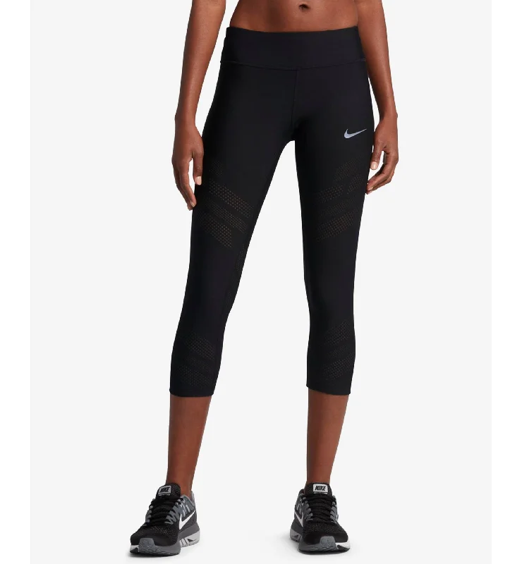 Nike Dri Fit Cropped Running Leggings Fashionable Minimal Active Leggings