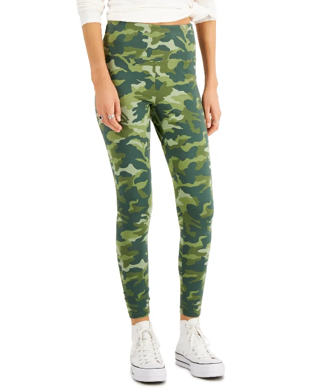 Style & Co Camouflage Print Leggings Stylish Colorful Activewear Leggings