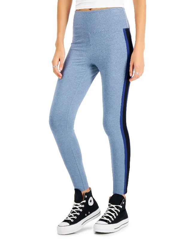 Style & Co Side Stripe Leggings Trendy Side-Pocket Leggings