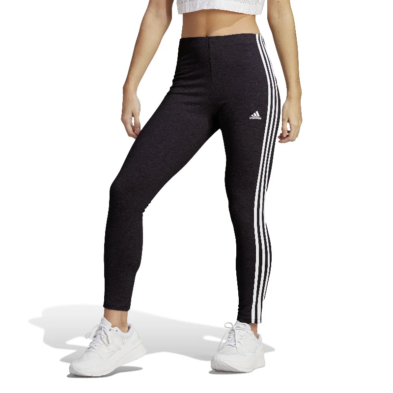 Women's Adidas Essentials 3-Stripes High-Waisted Leggings Comfortable Workout Fitness Leggings