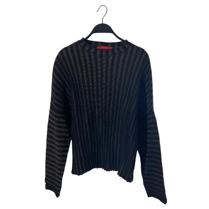 ECKHAUS LATTA/Sweater/S/Cotton/BRW/RIBBED High Neck Crew Neck V-Neck