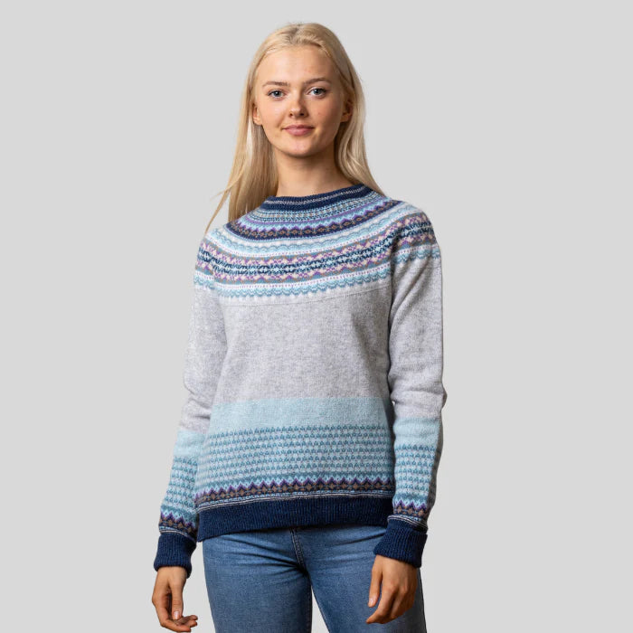 Eribe Womens Alpine Sweater - 3 colours Striped Floral Plaid