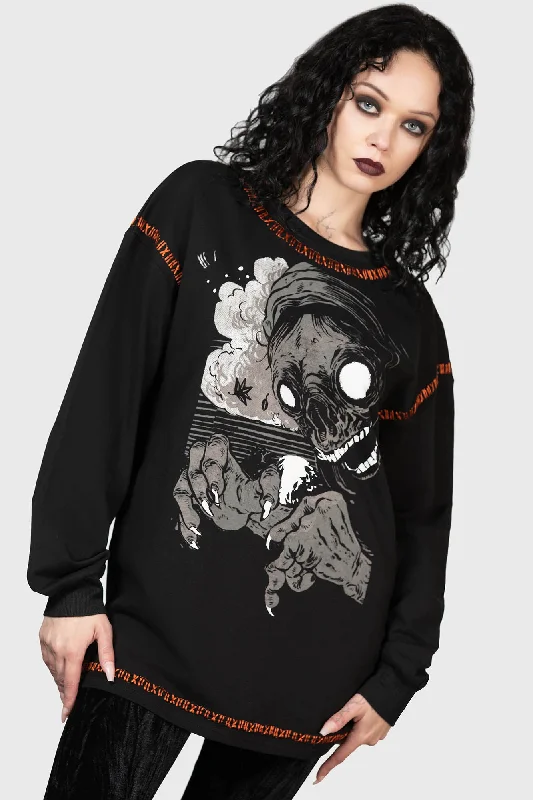 Fatality Sweater Neon Metallic Matte