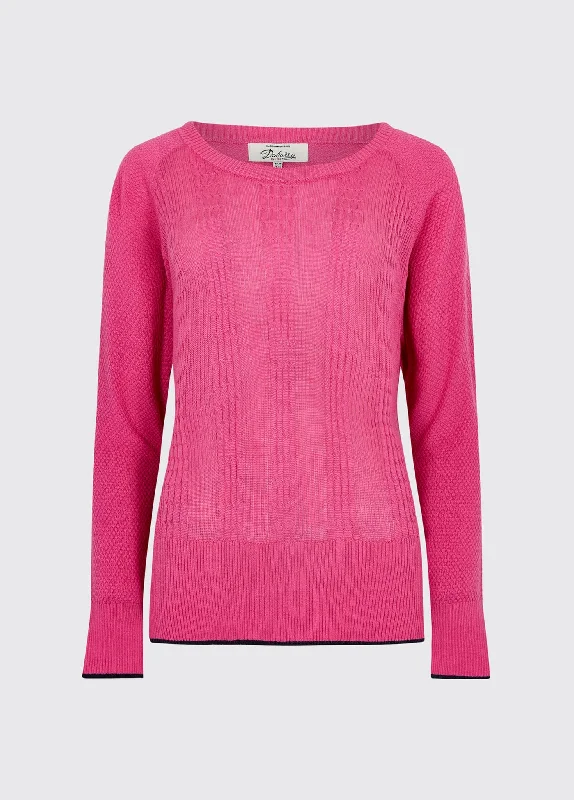 Clifton Sweater - Orchid Tailored Straight A-Line