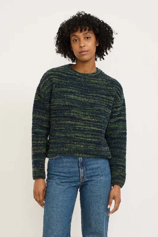 Nanna Boucle Sweater Multi Stylish Fashionable Trendy