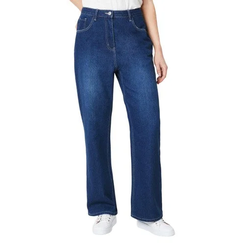 Principles Womens/Ladies Wide Leg Jeans Comfortable Flare Leg Jeans