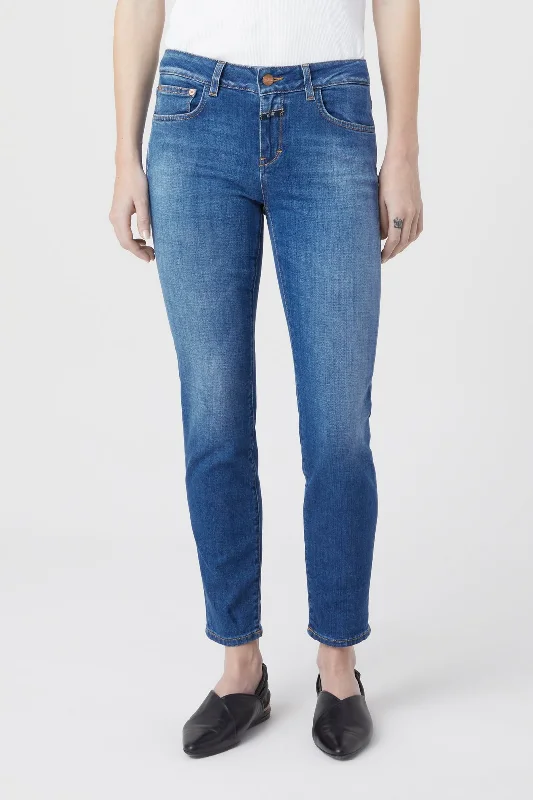 Jeans Baker C22833-03p-3w Dark-Blue Comfortable Mid-Rise Jeans